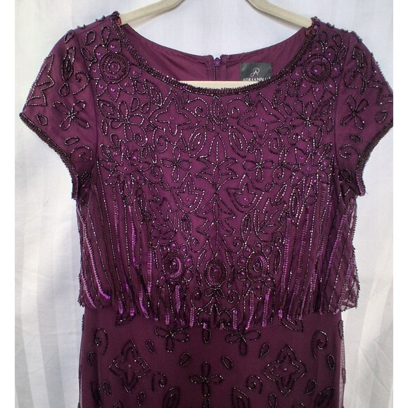 Bridgerton Regency Adrianna Papell Beaded Maxi Gown (no size tag - see photos) - Picture 5 of 16